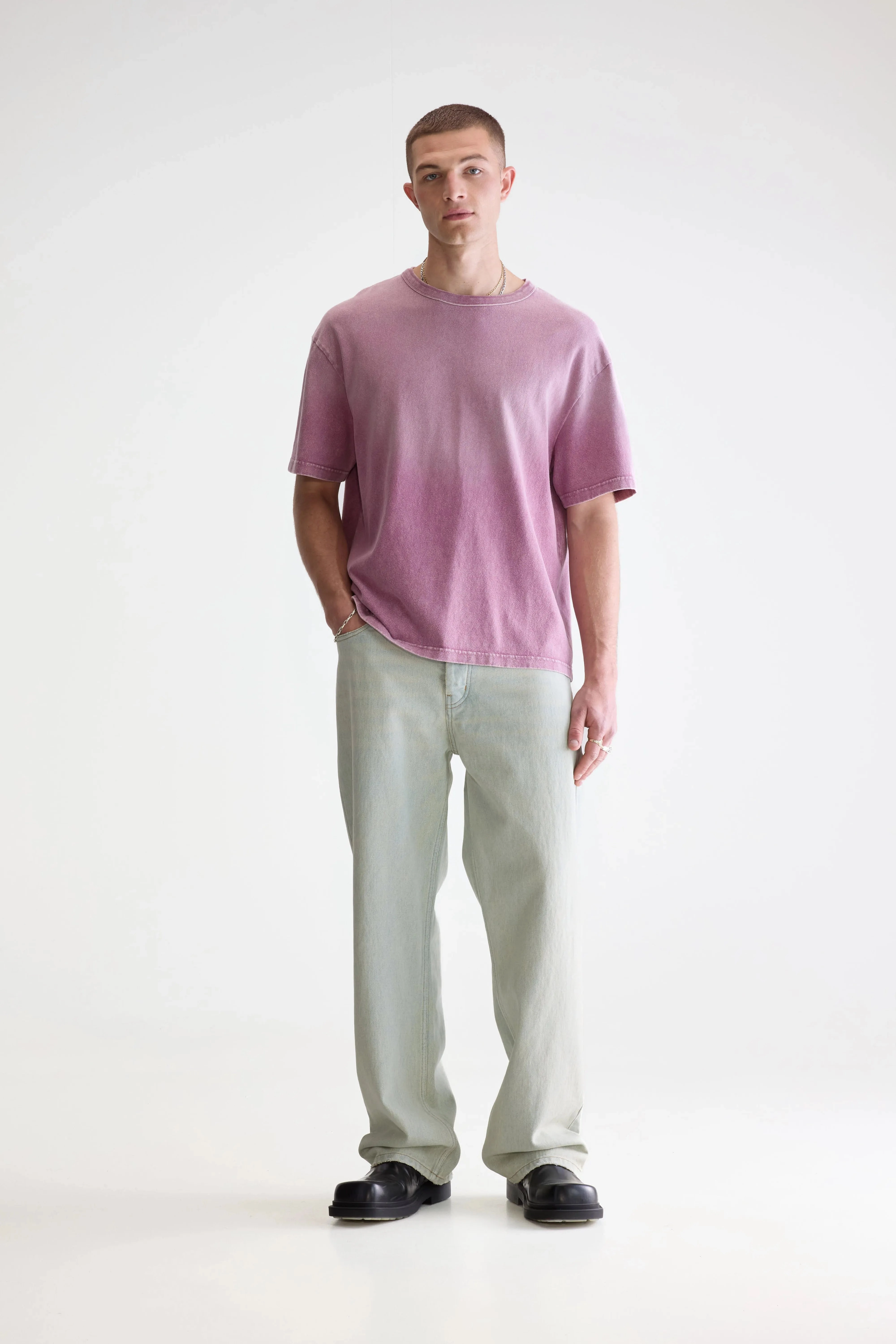 Minimalist Detailing Vouch short-sleeve t-shirt (252 / M / VELVET)