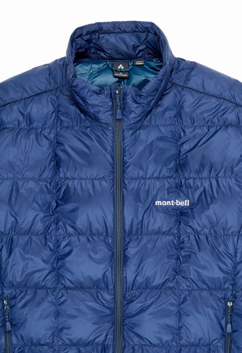 ElasticWaistband Moisture Managing Liner Montbell Men's Superior Down Jacket - Navy