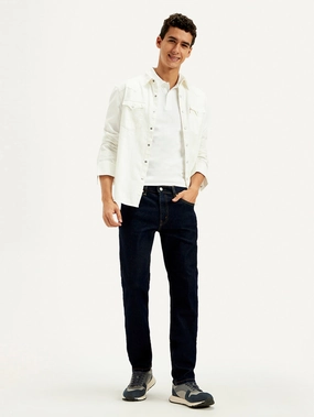 Men's 511 Black Slim Fit Mid Rise Jeans Tailored Fit Timeless Design