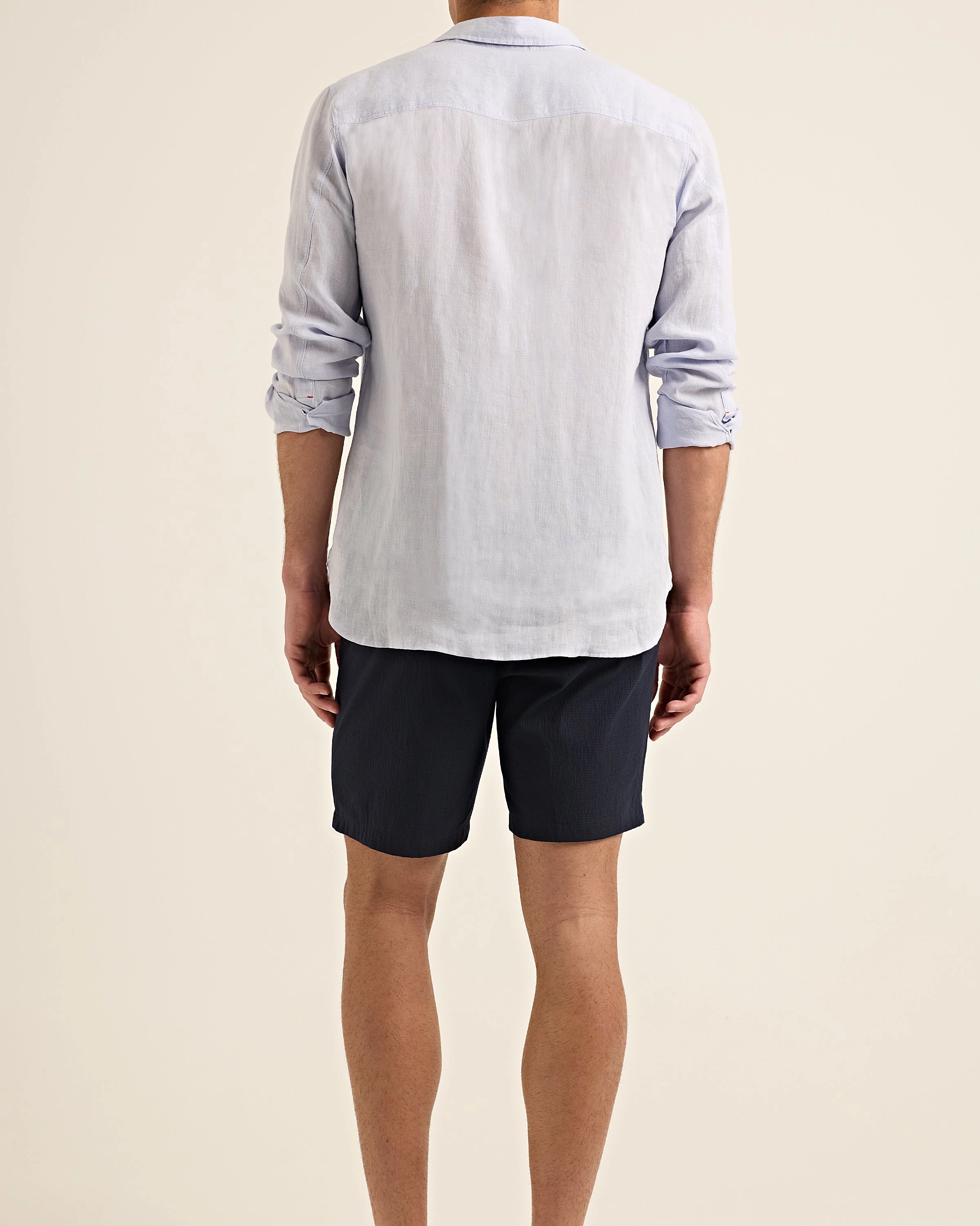 Fit Freedom Tailored Cut Cornell Seersucker