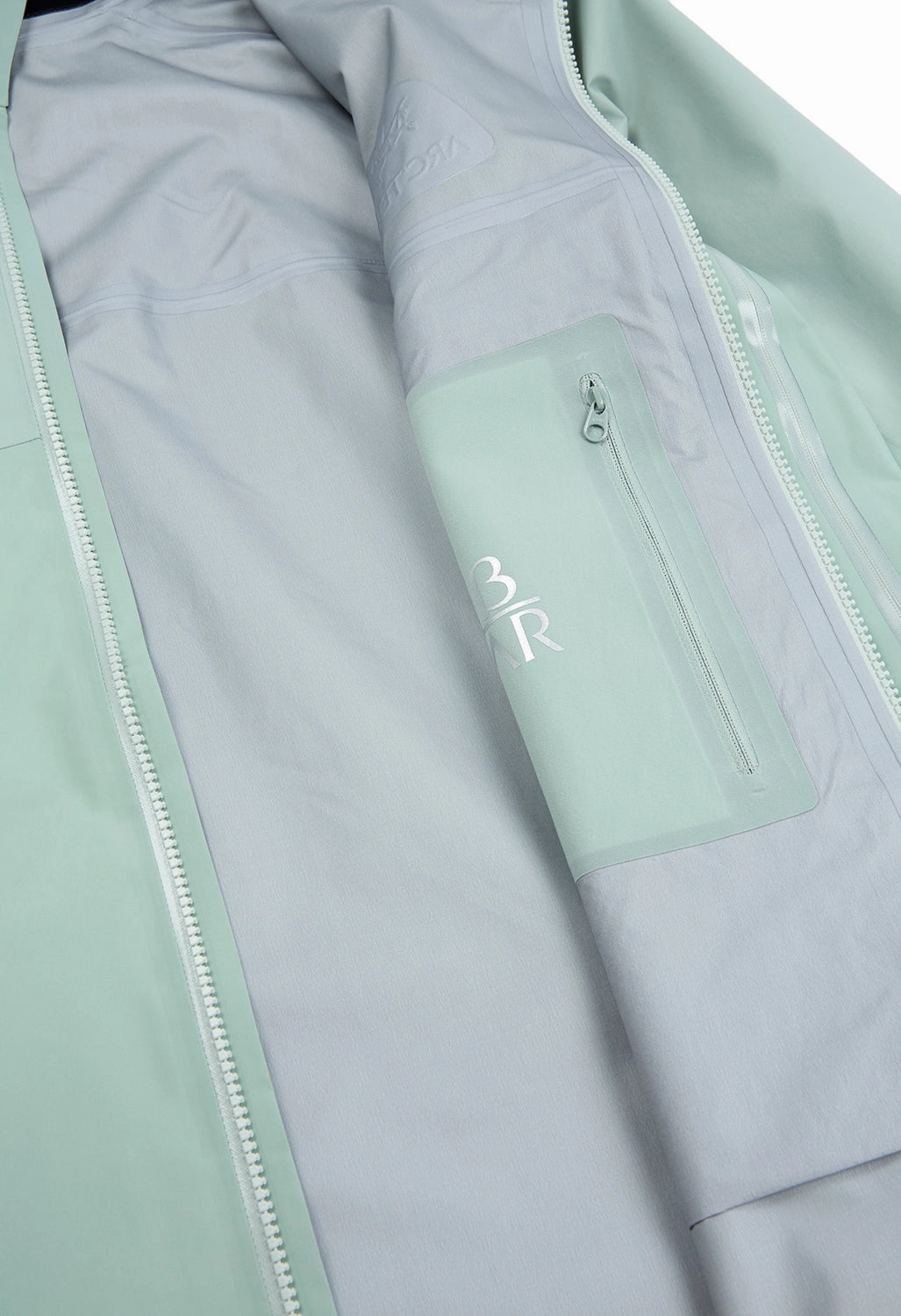 MoistureWickingInterior Arc'teryx Men's Beta AR Stormhood Jacket - Stone Green