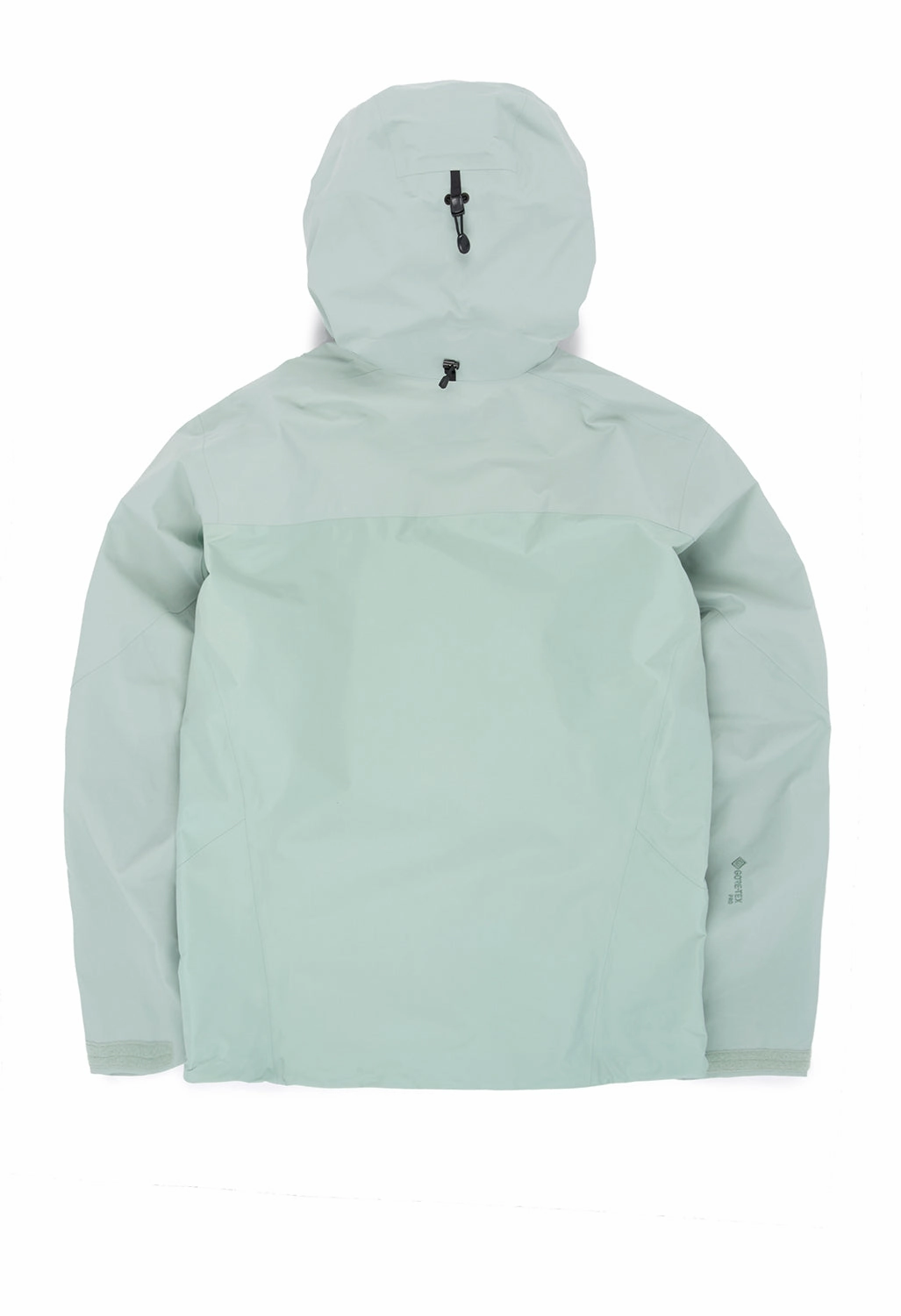 Adjustable Cuff System Layered Collar Arc'teryx Men's Beta AR Stormhood Jacket - Stone Green