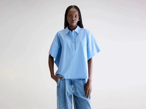 Athletic Cut Multipurpose Utility Cairn short-sleeve shirt (252 / W / BLUE SHIRT)