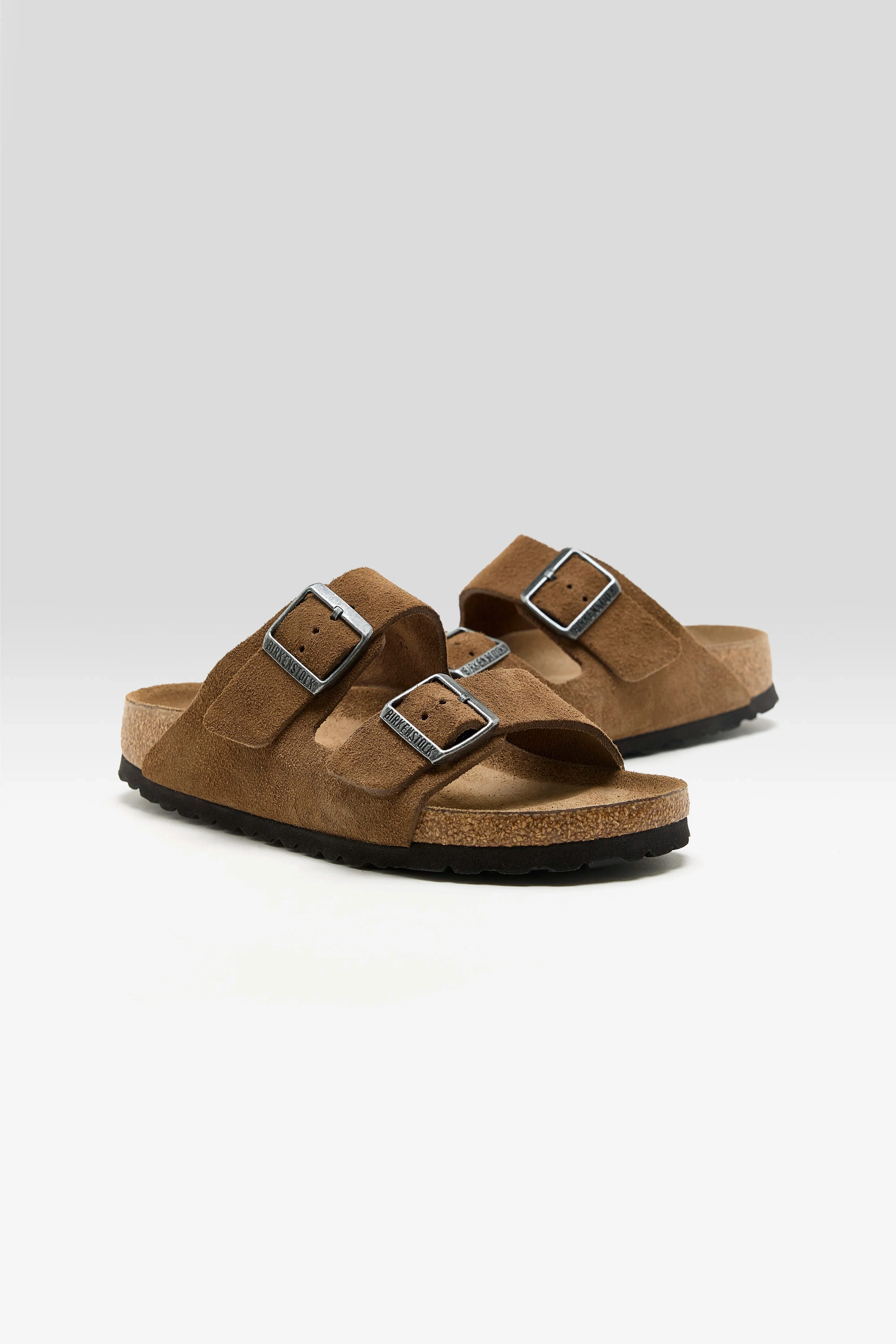 dry surface Open Frame Arizona Soft Footbed for Women  (252 / W / BROWN)