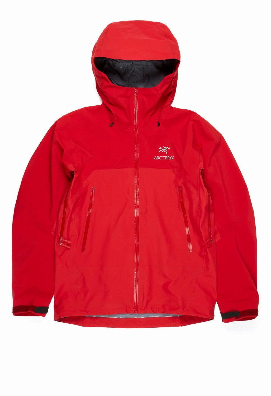 Sustainable Recycled Material Ultra Light Packable Arc'teryx Men's Beta AR StormHood GORE-TEX Pro Jacket - Heritage Red