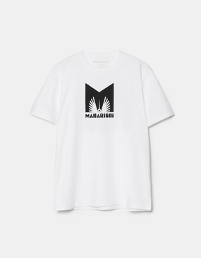 1581 Maharishi Kung Fulery S/S T-Shirt White BreathableMeshPanel
