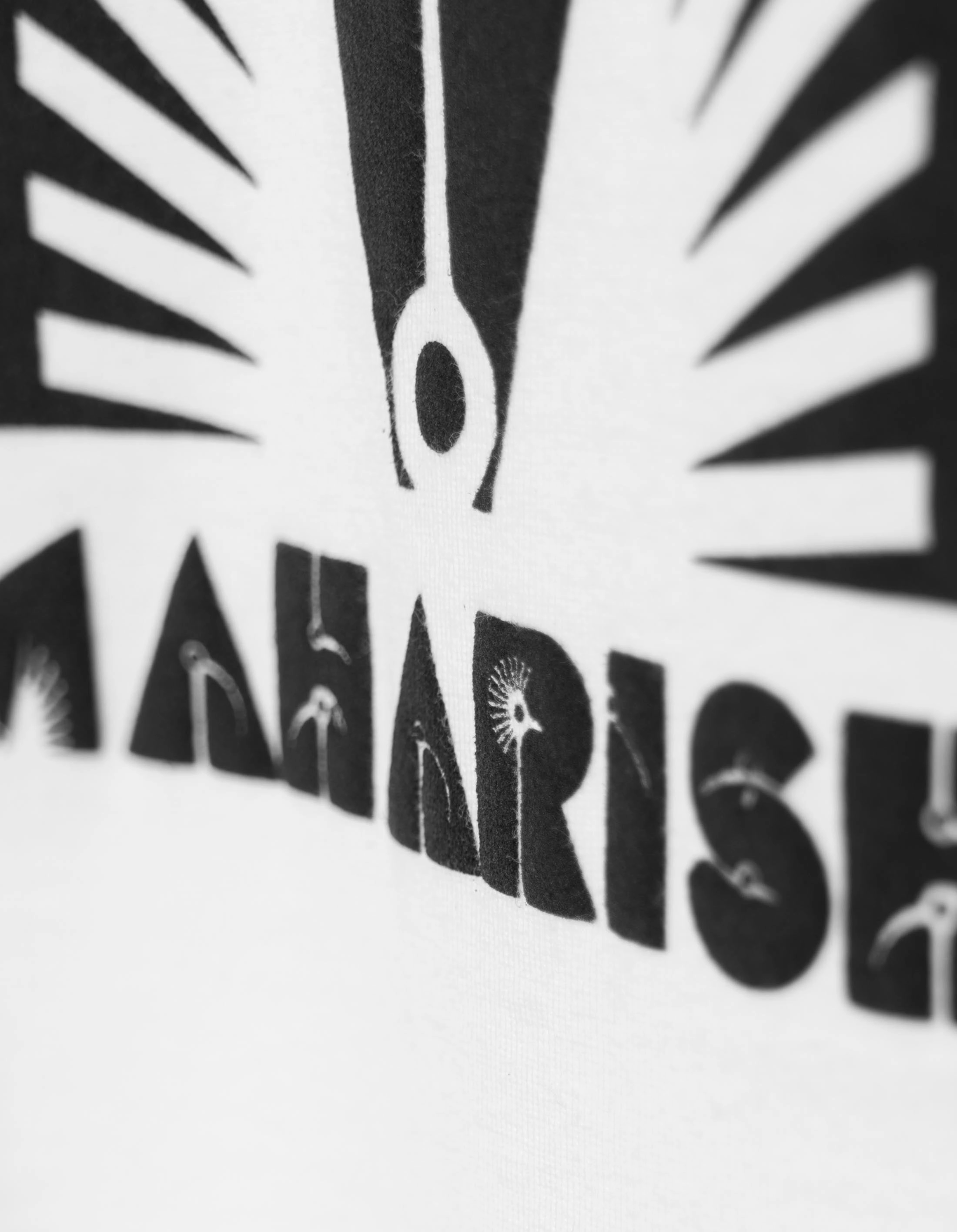 1581 Maharishi Kung Fulery S/S T-Shirt White Sport Top