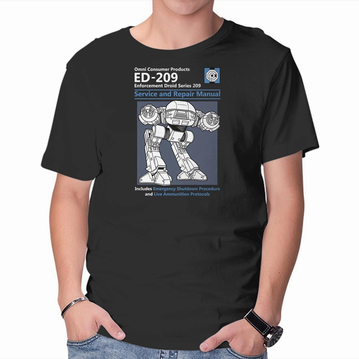 ED-209 Modern Twist DoubleStitchedHem