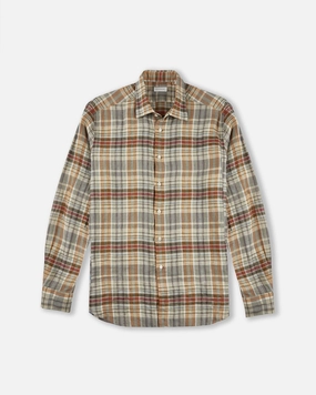 youth trend Work From Home Casual-fit linen shirt