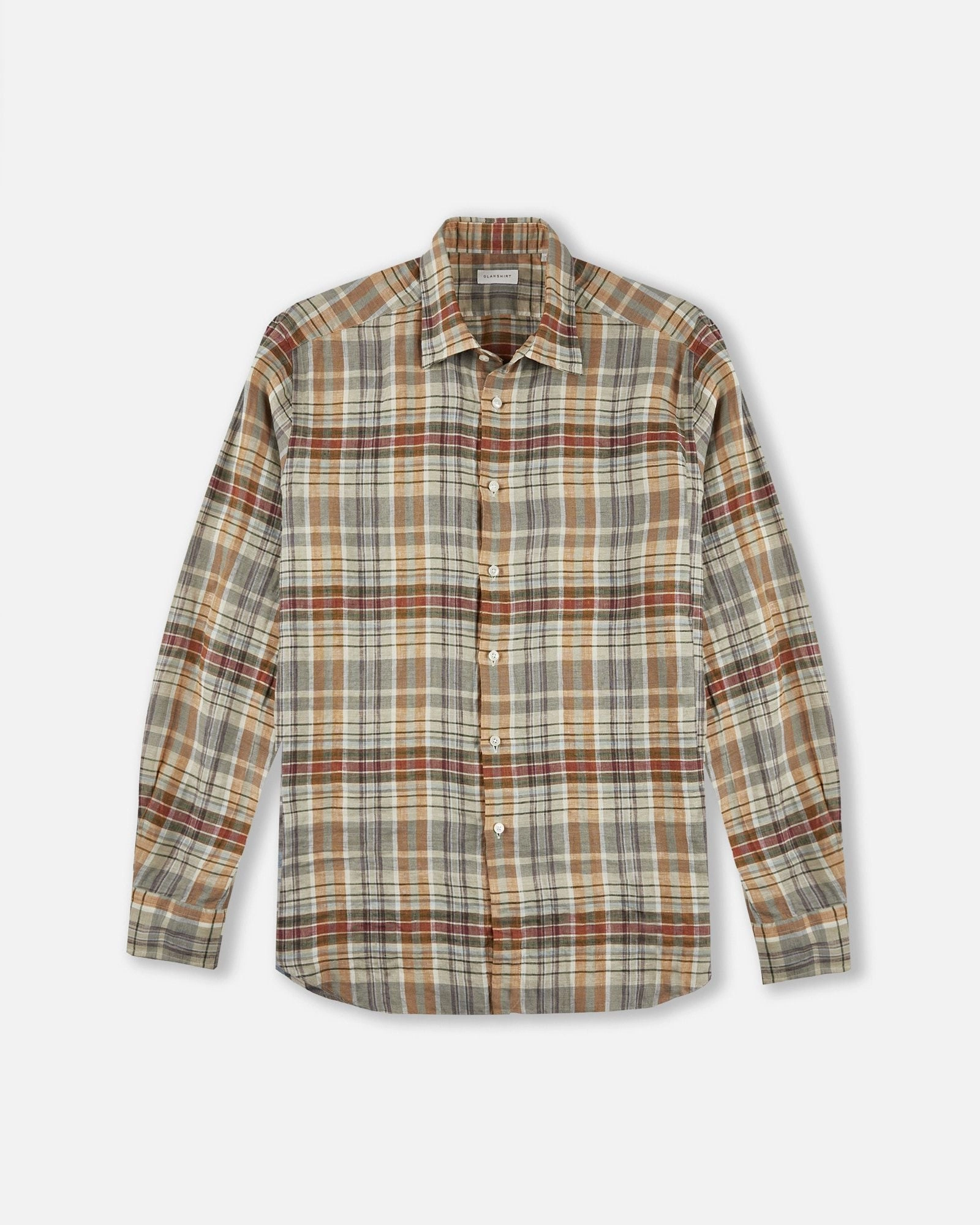 youth trend Work From Home Casual-fit linen shirt
