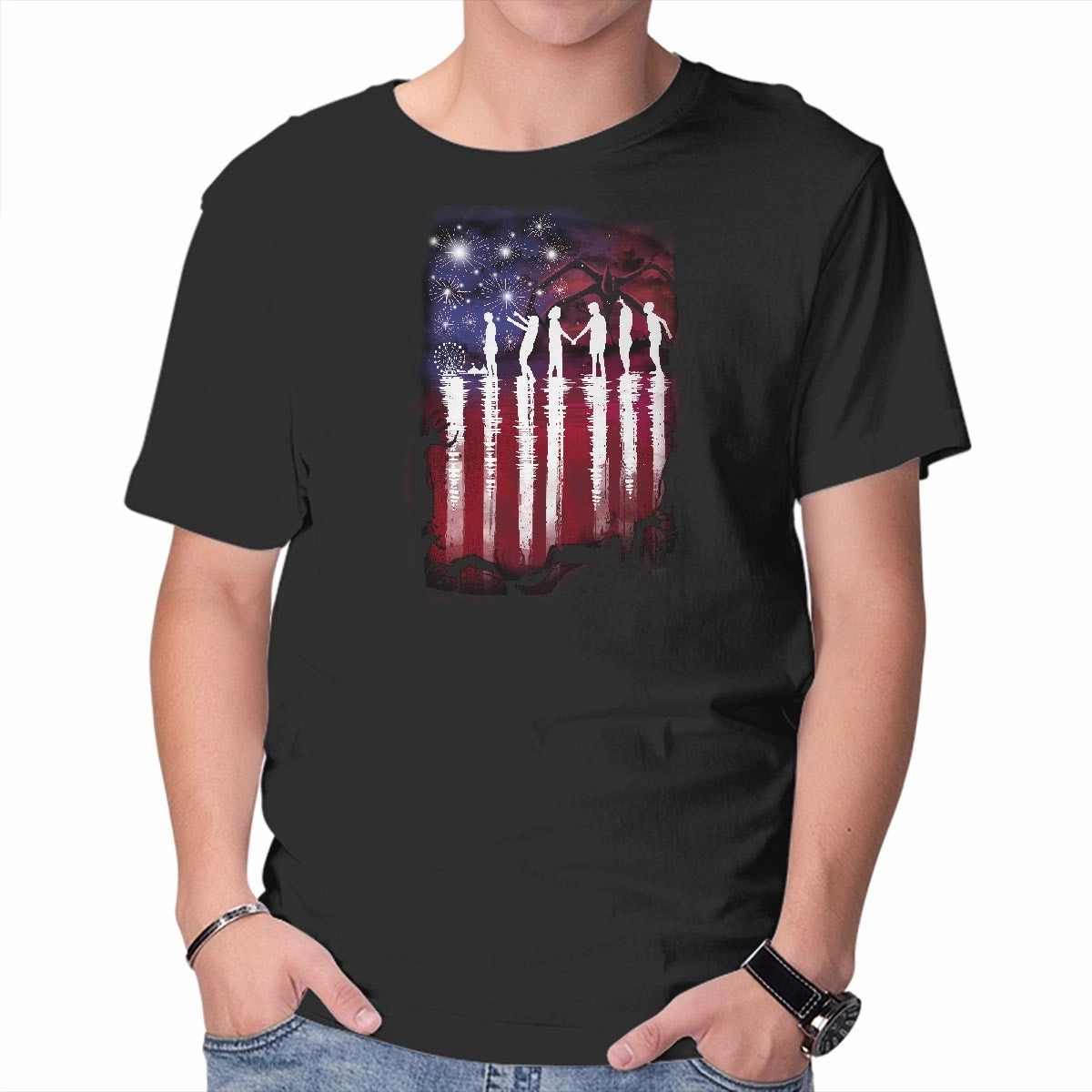 Sporty Layer Look Hawkins 4th of July