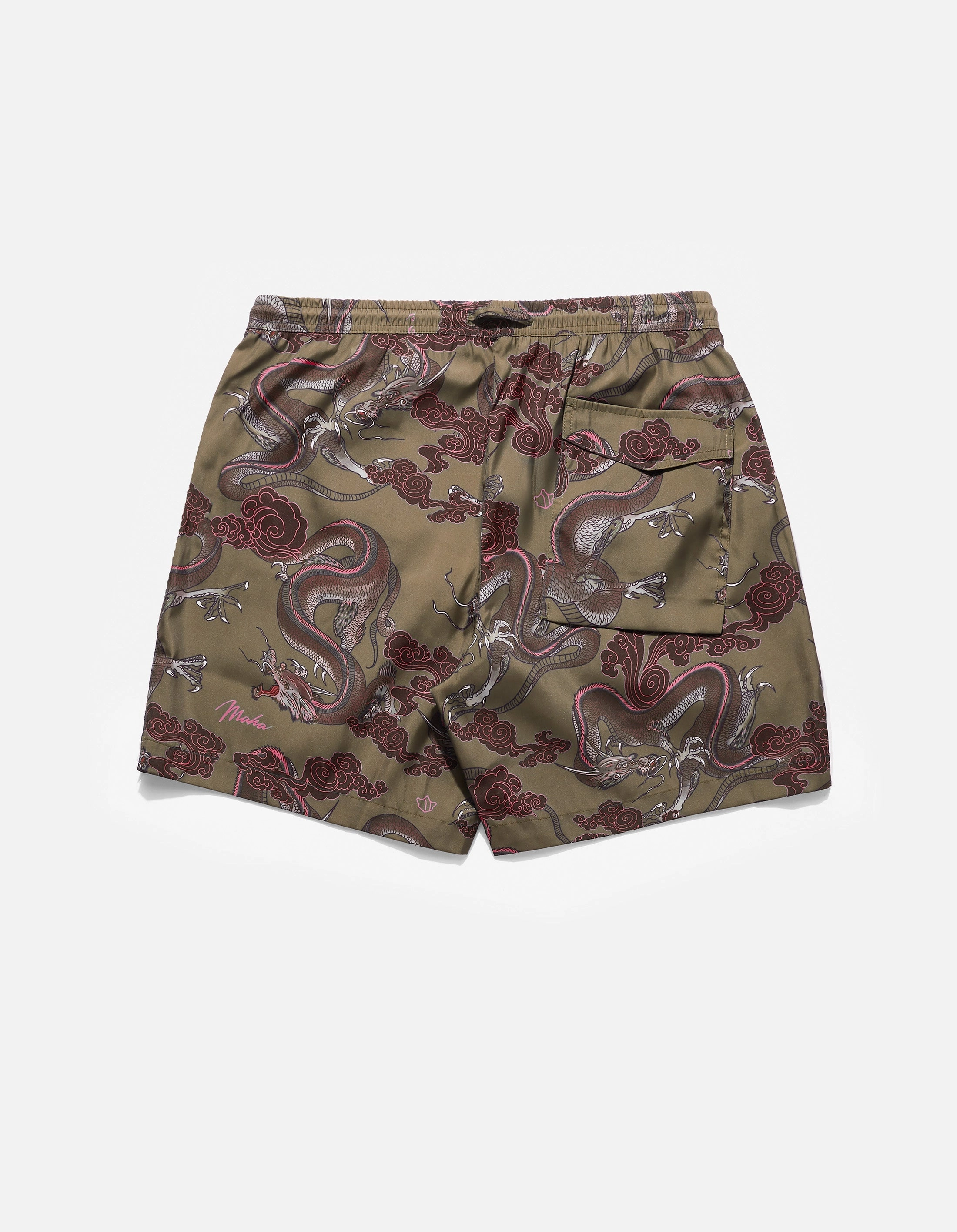 1549 Dragon Swim Shorts Olive Casual Shorts