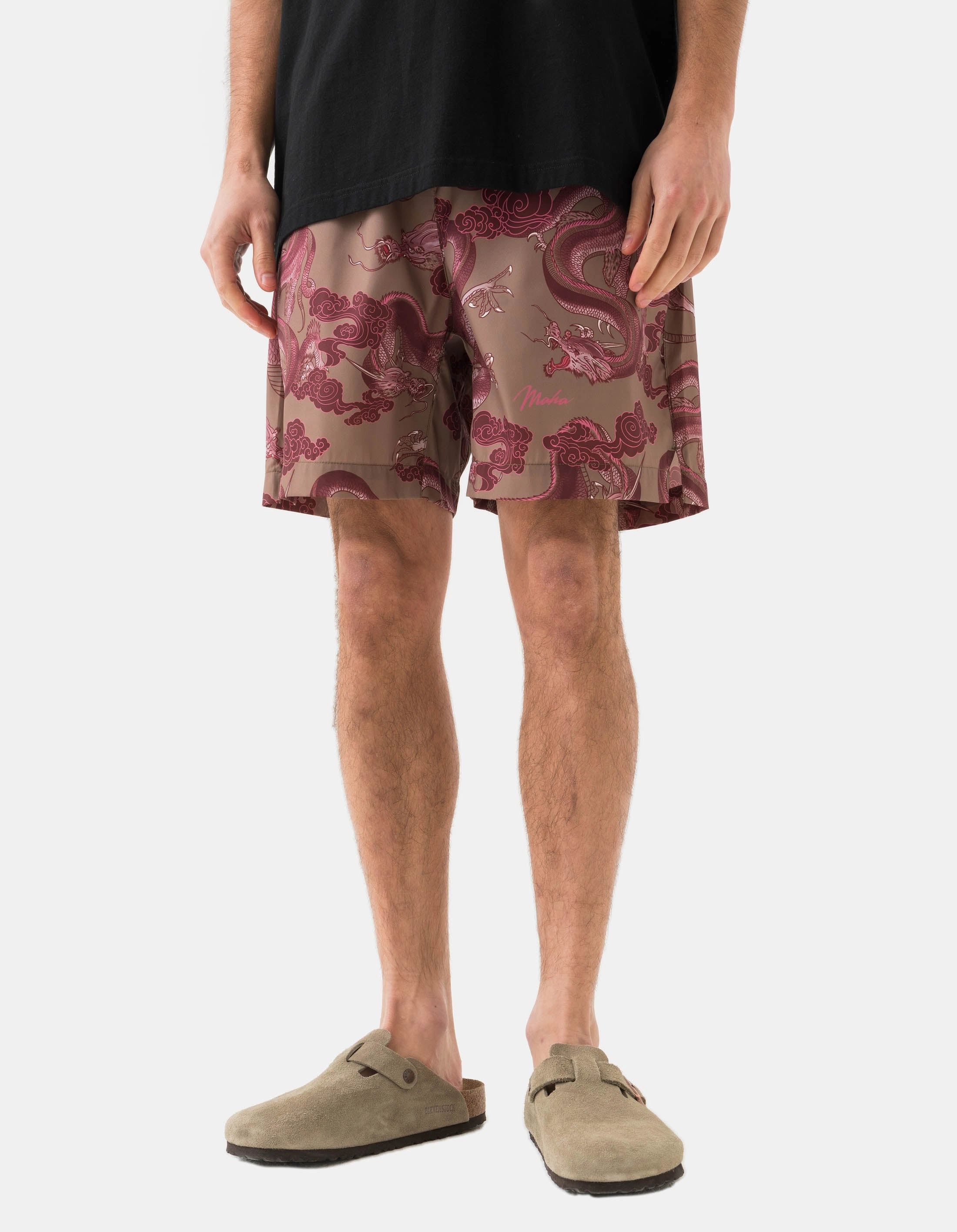 Quick Pocket Access 1549 Dragon Swim Shorts Olive