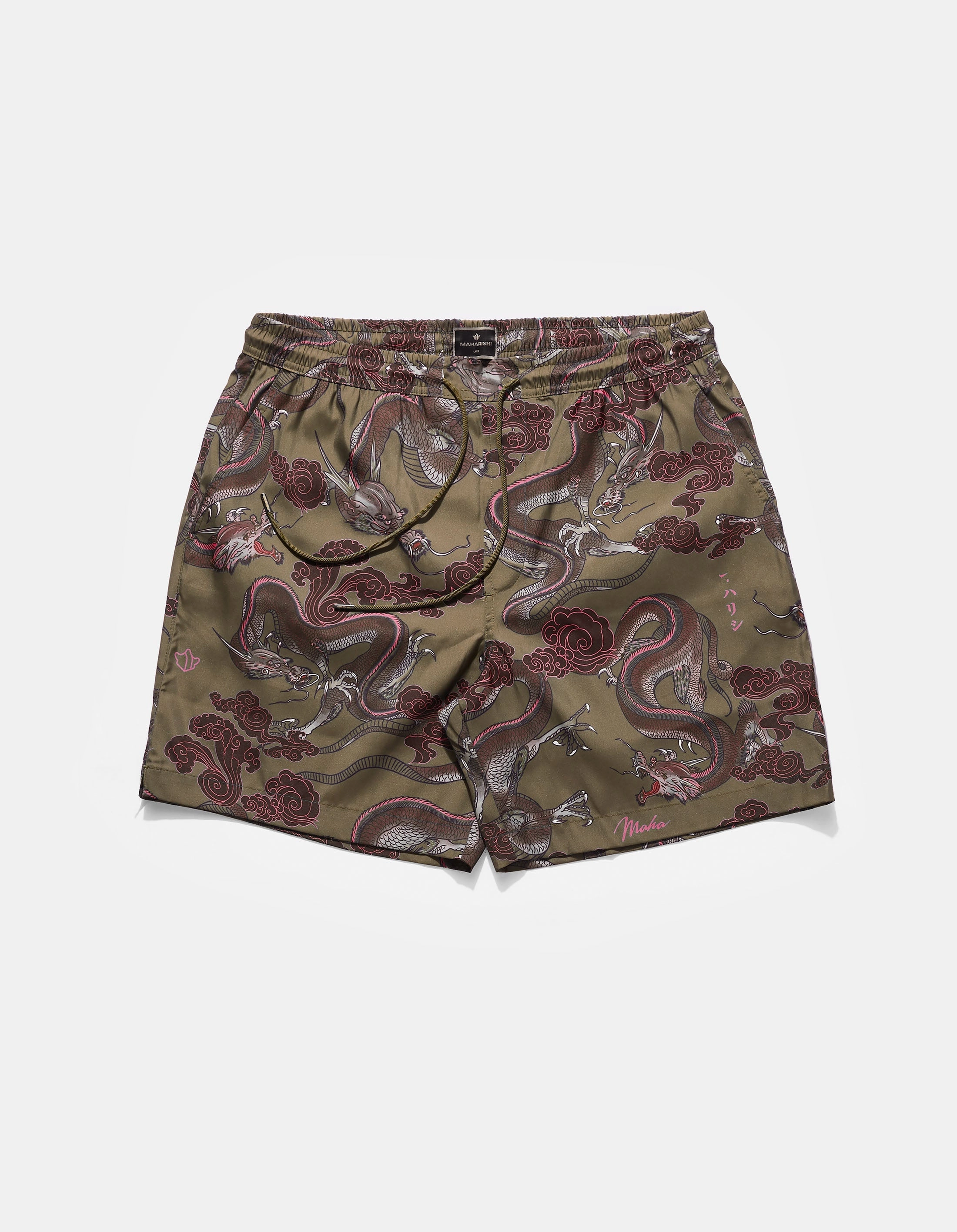 1549 Dragon Swim Shorts Olive All Day Wear