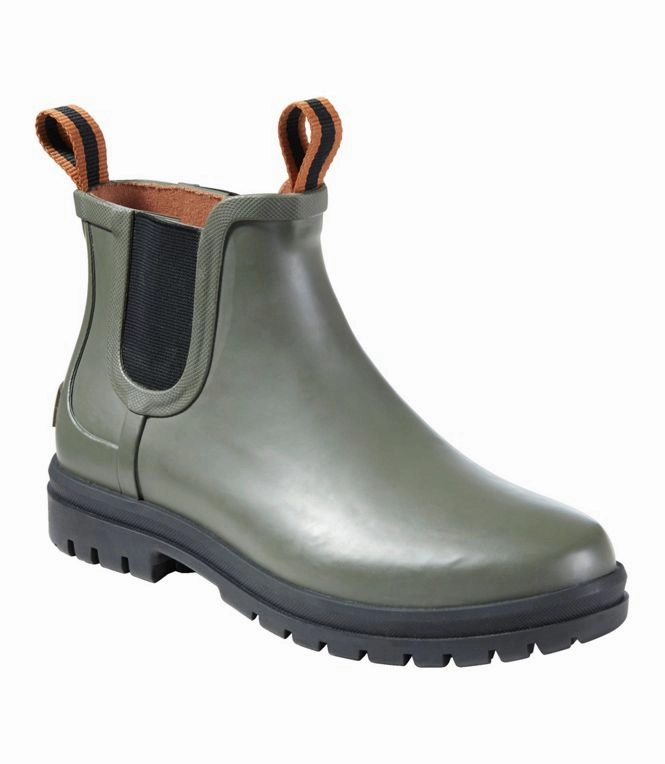 Silent Glam Versatile Outfit Women's Rugged Wellie Chelsea Boot