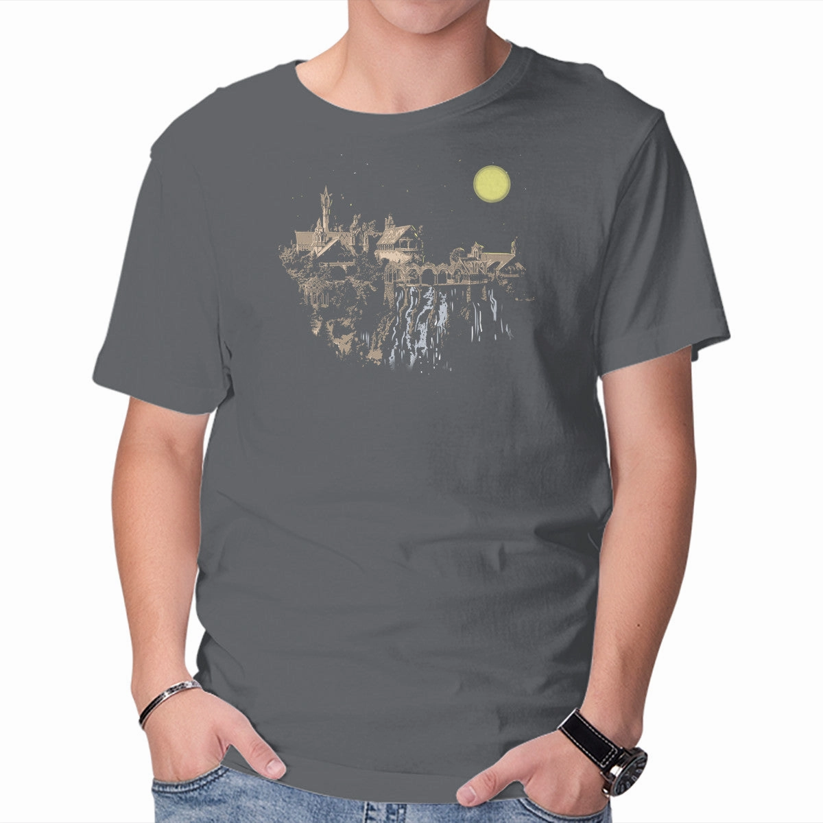 Elven Valley Comfortable Piece Drip Dry Fabric