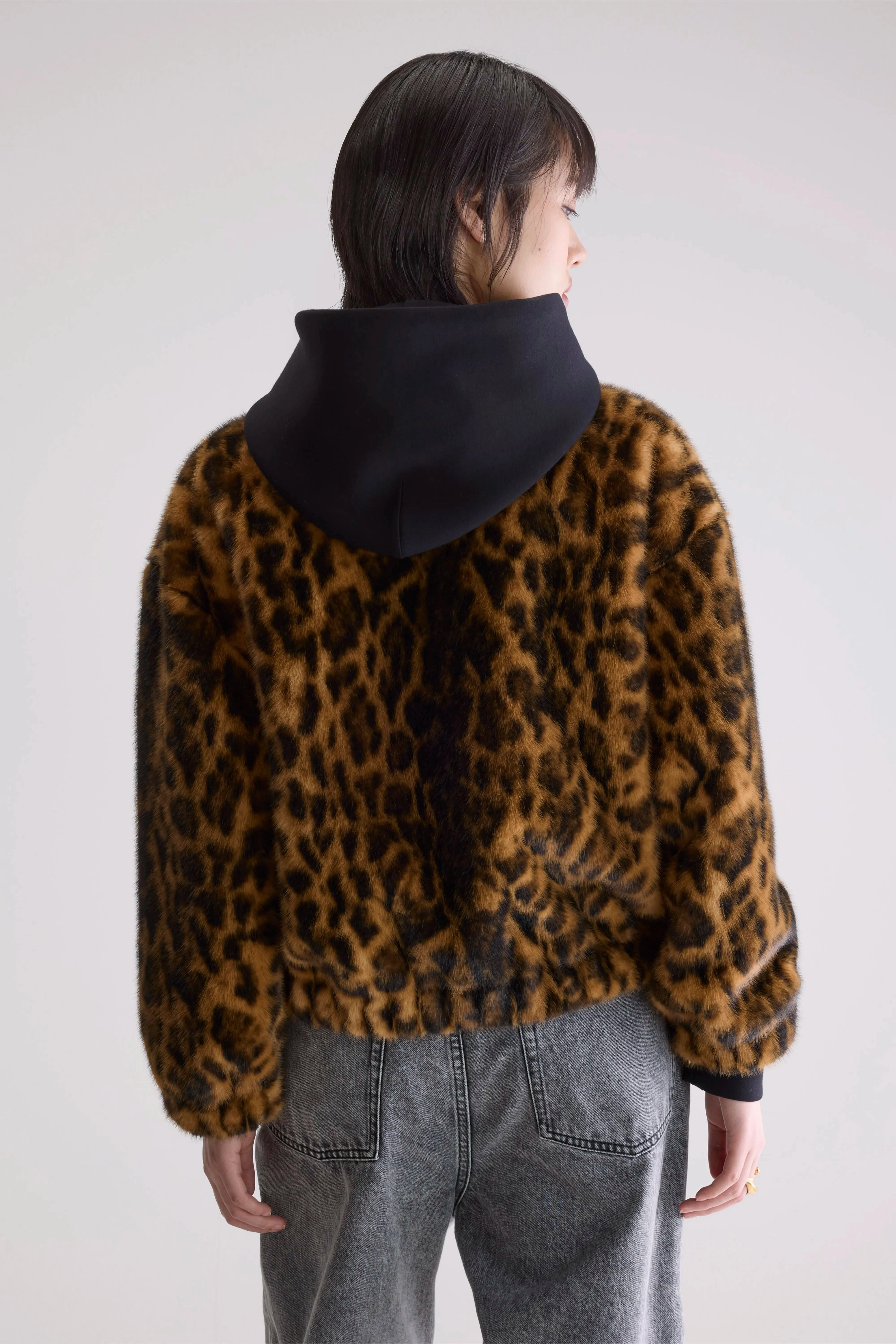 Button Fastenings Insulated Padding Enora cropped jacket (252 / W / COMBO A)