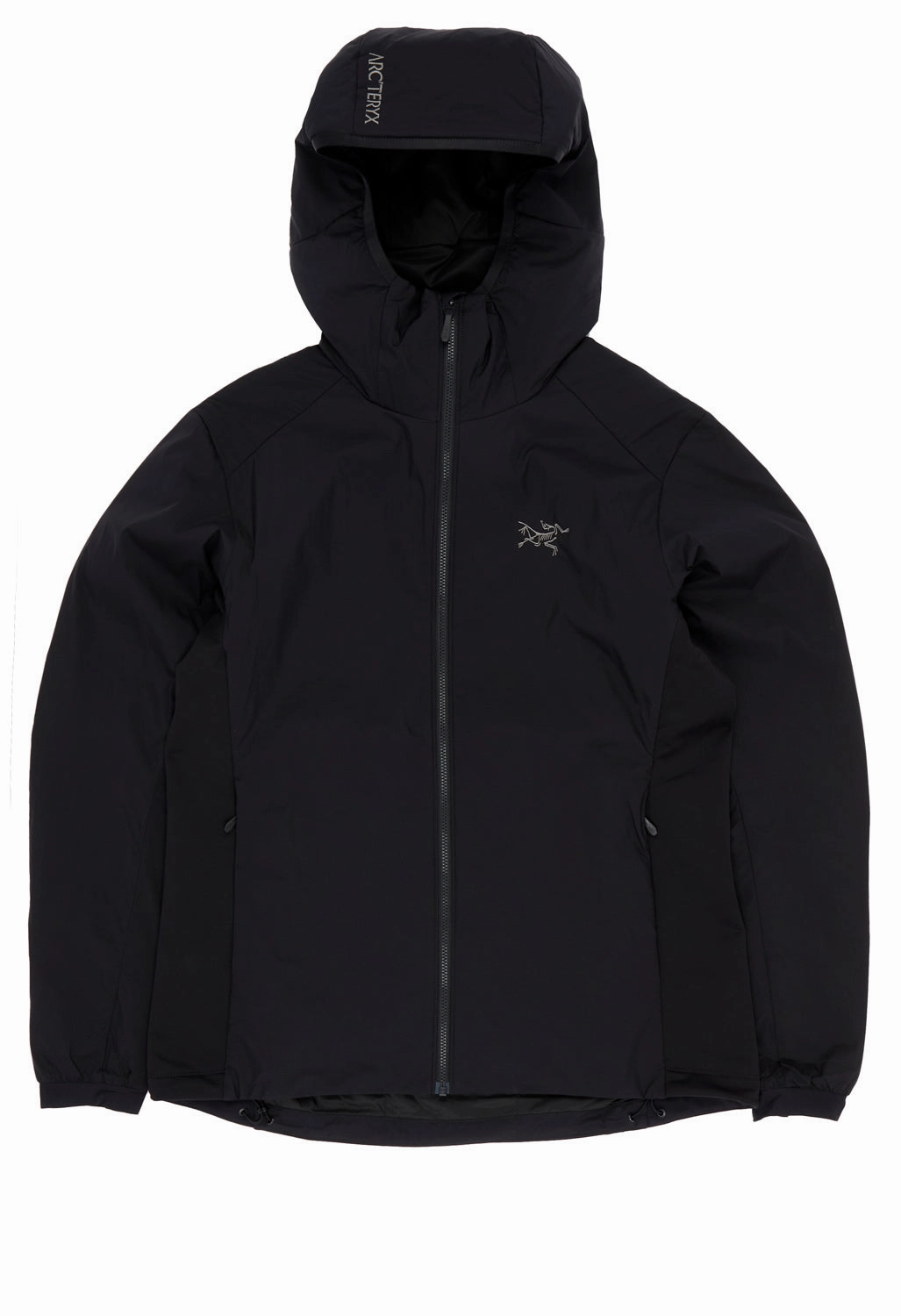 Arc'teryx Women's Atom Hoody - Black NoiseFreeMaterial Abrasion Resistant Finish