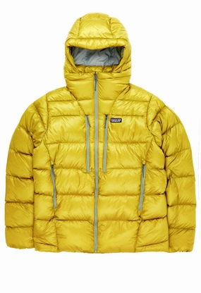 Patagonia Men's Fitz Roy Down Hoody - Shrub Green Ultraviolet Protection Factor
