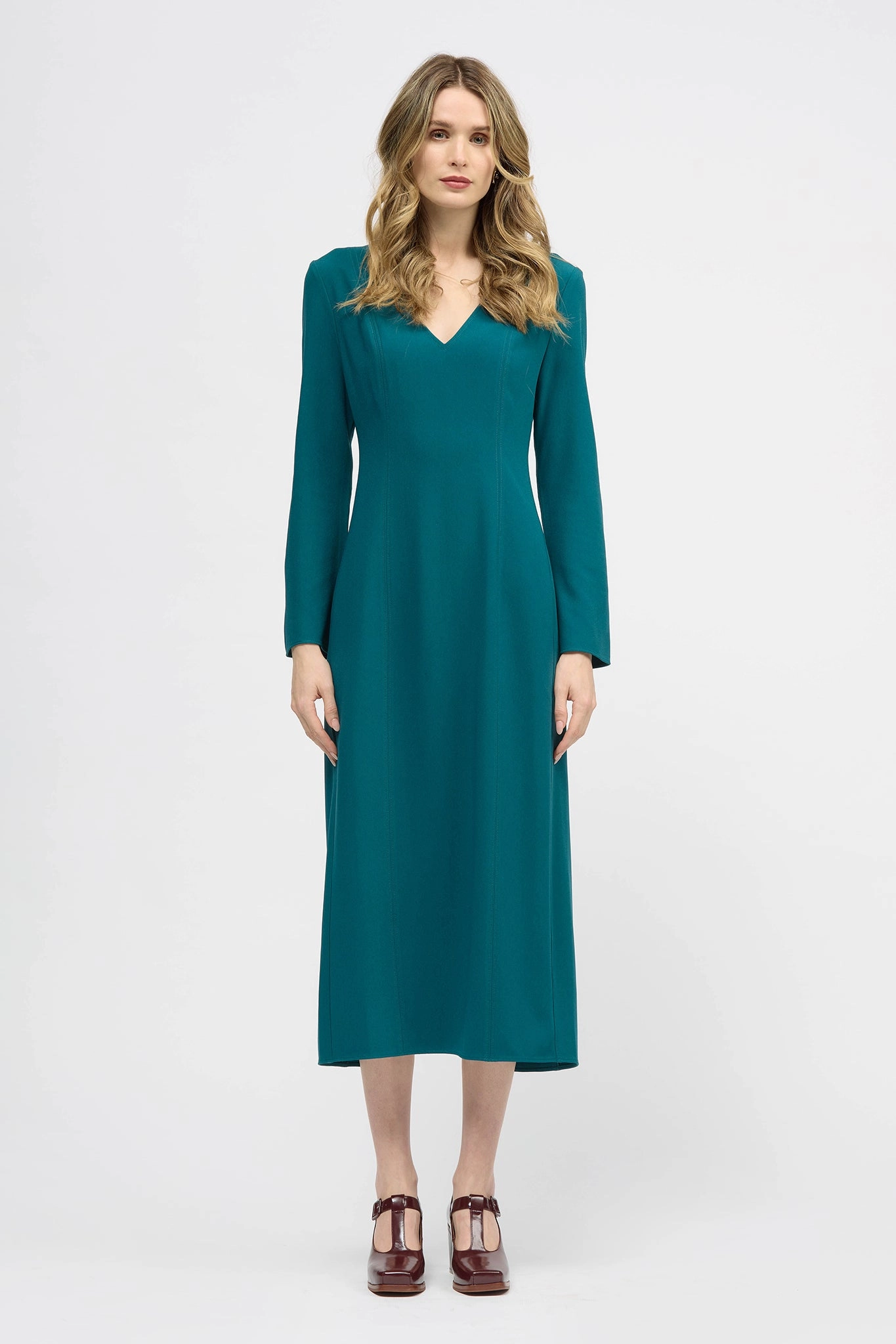 Stylish Silhouette Event Safe Mimi Dress Sea Green