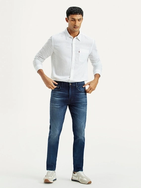Textured Versatile Shopping Day Men's 512 Dark Indigo Slim Tapered Fit Mid Rise Jeans