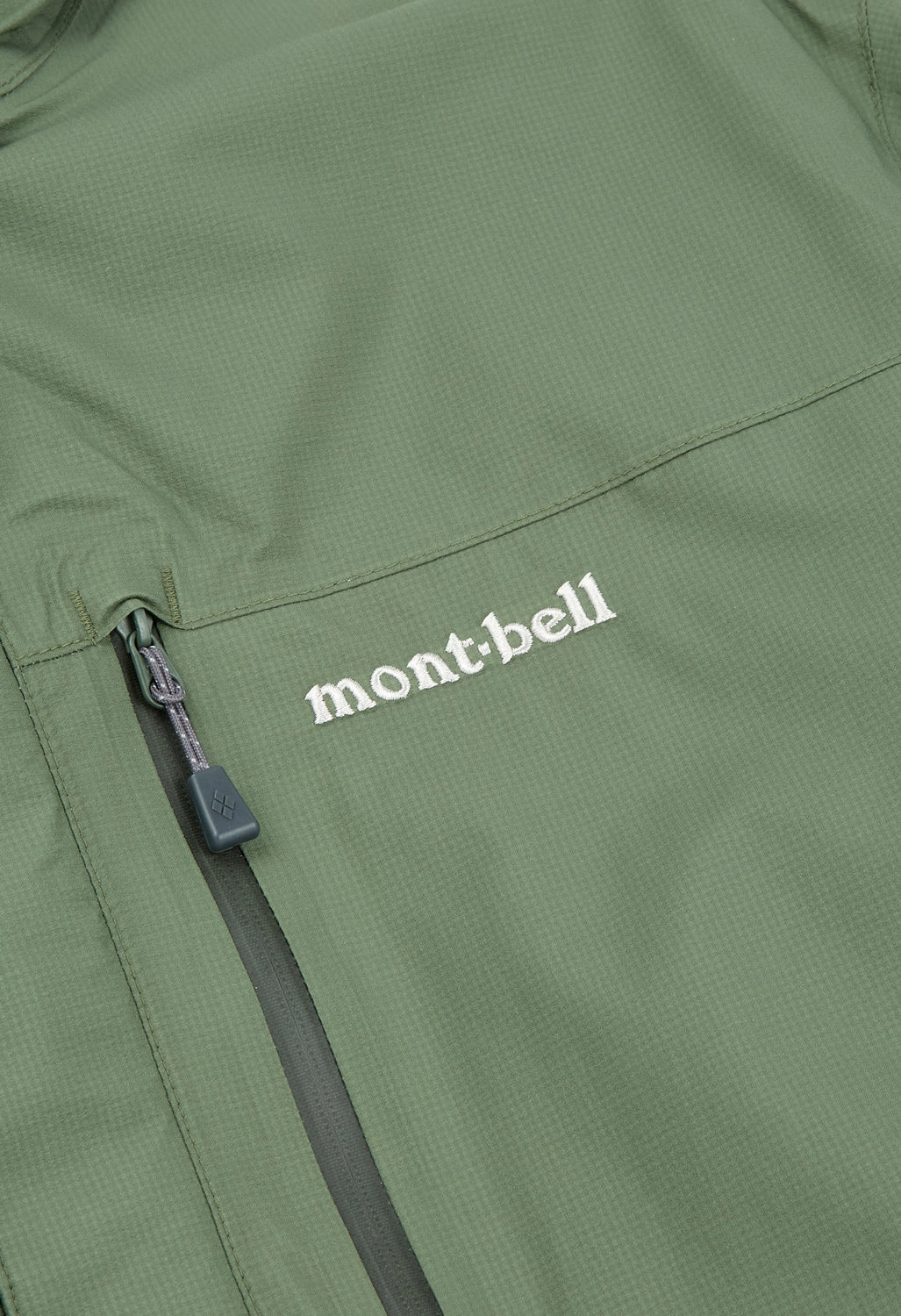 Montbell Men's Aspen Down Half-Length Coat - Khaki Adjustable Cuff