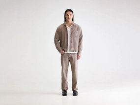 Timeless Piece Goney denim overshirt (252 / M / BROWN SNOW)