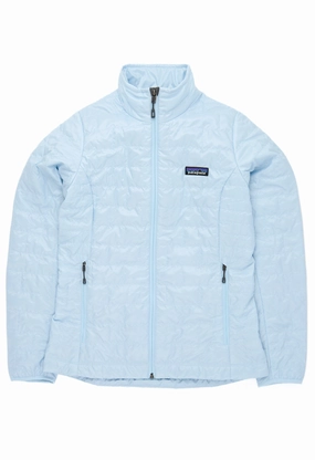 Patagonia Women's Nano Puff Jacket - Chilled Blue Comfortable Urban Piece