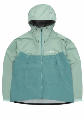 Montbell Women's Thunder Pass Jacket - Light Blue 3-In-1 Set Sporty Layers
