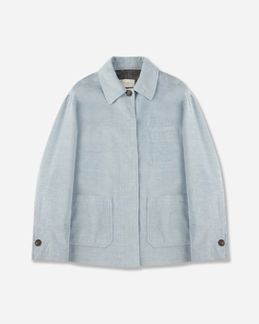 Wide fit corduroy blouson jacket Clean Outer TearResistantOuter