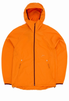 CAYL Light WR Jacket - Orange Flatlock stitching