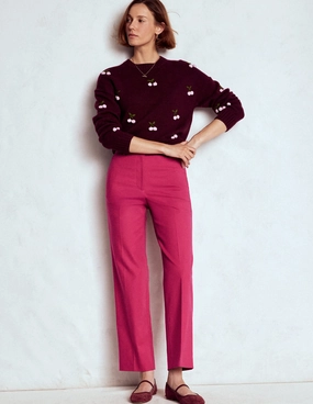 Adaptive Fit Core Style Canonbury 7/8 Trousers-Bright Cherry