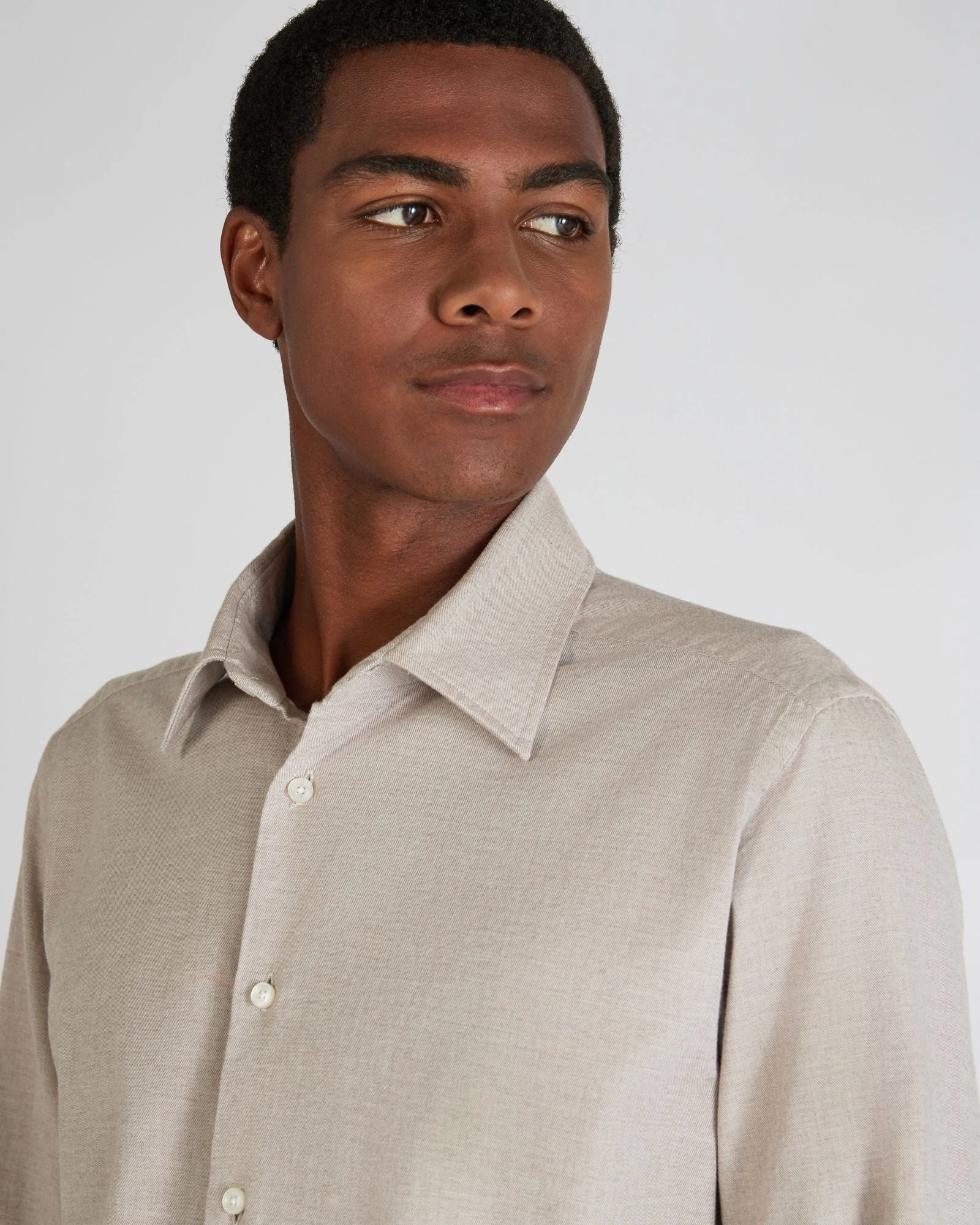 Regular fit cotton shirt High Street Fashion