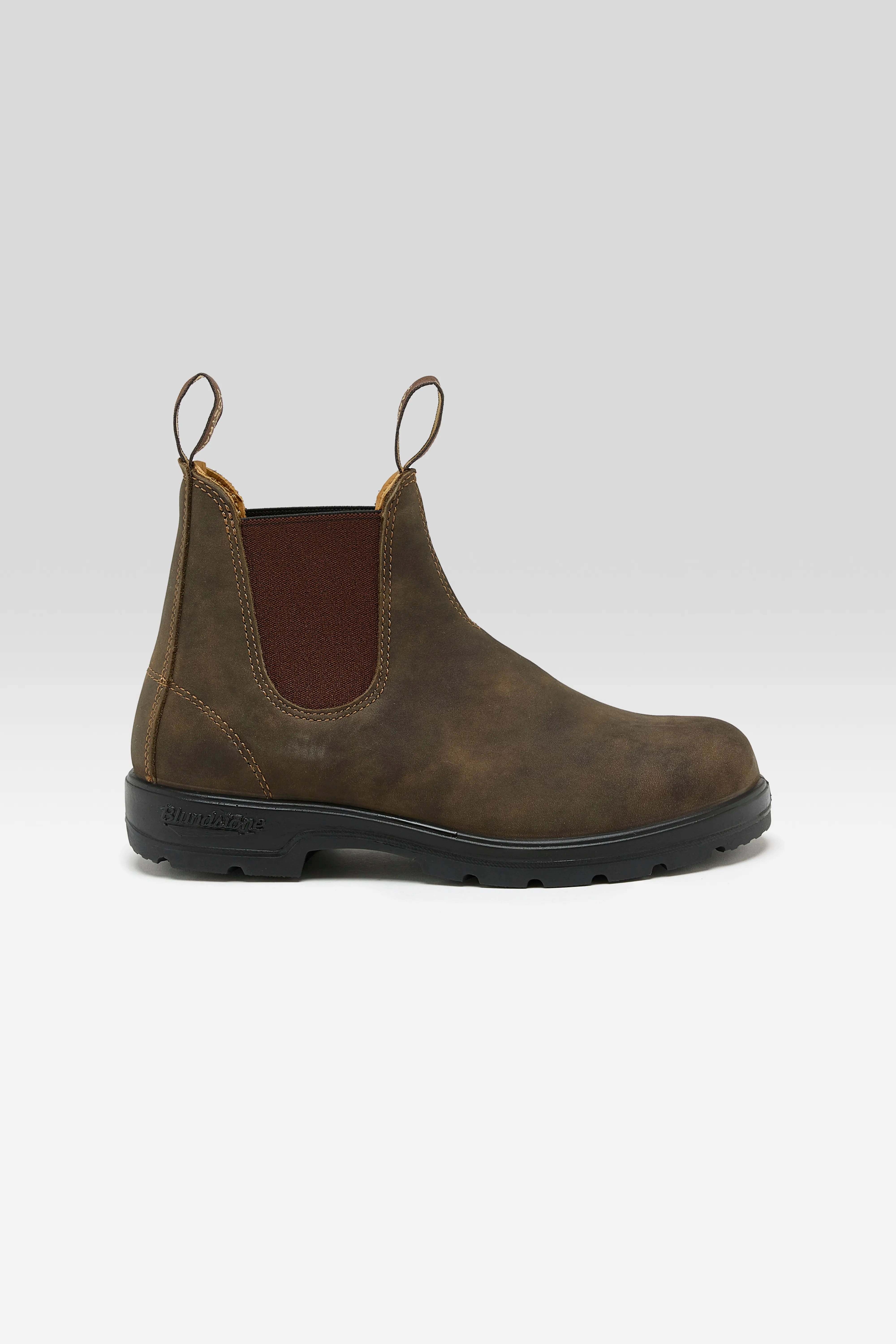 585 Classic Chelsea Boots for Women  (252 / W / BROWN) Padded Interior City Walking