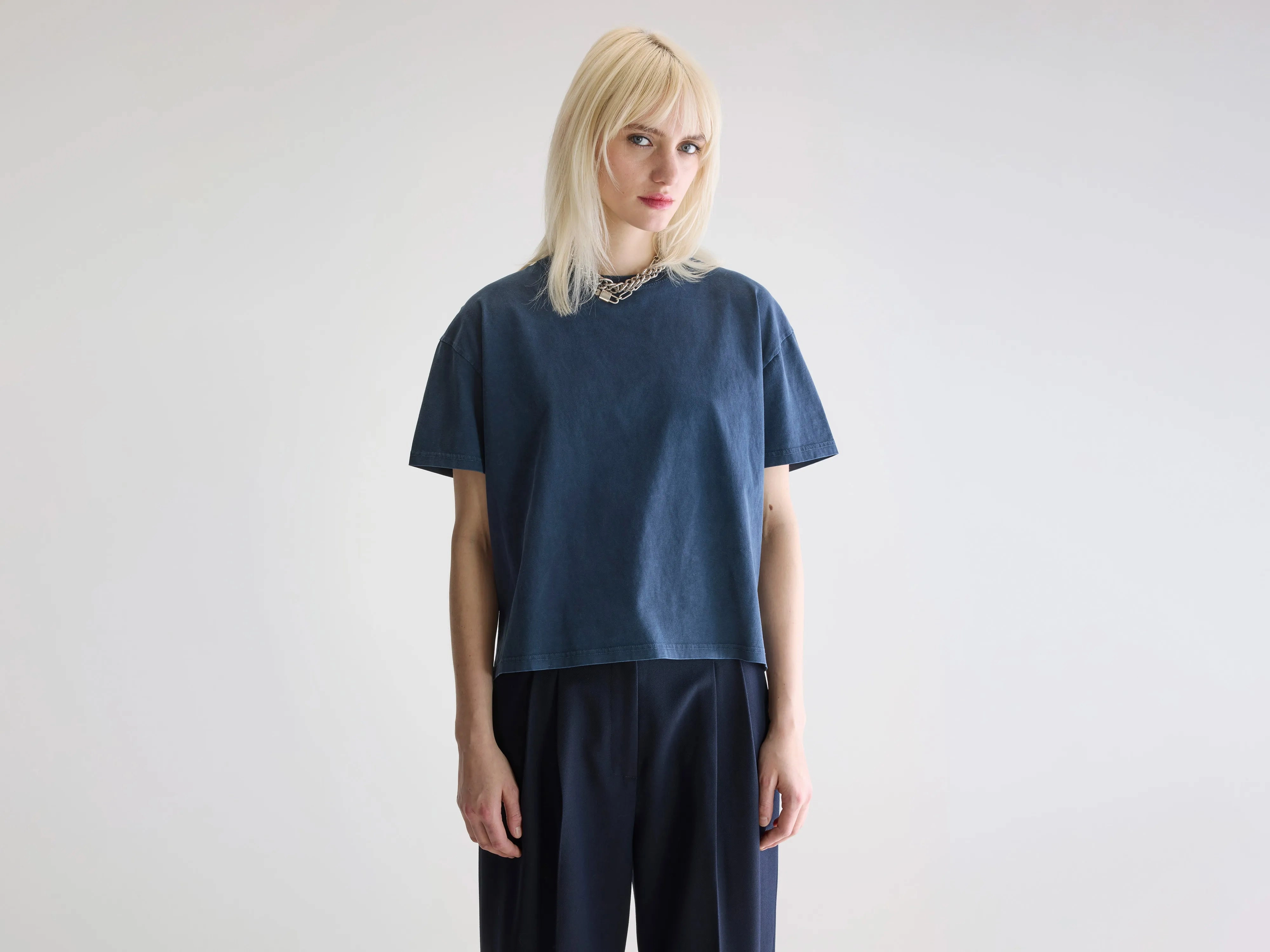 Rubberized grip Oversized Fit Felio short-sleeve t-shirt (252 / W / PARKER)