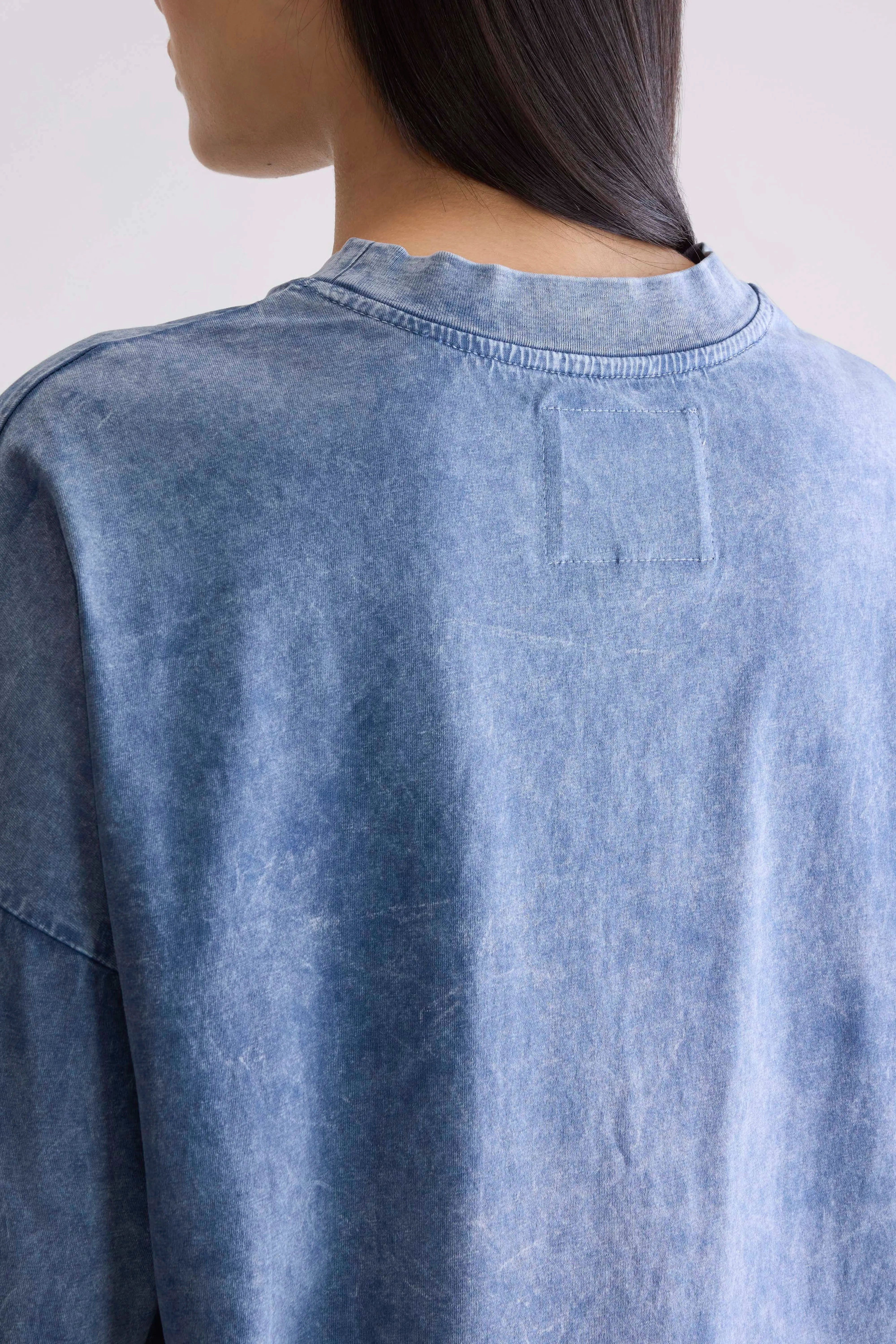 Filio long sleeve t-shirt (252 / W / BLUE JEANS) Relaxed Fit Shirt