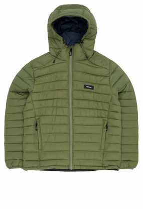 Shrink resistant Finisterre Men's Nimbus Hooded Jacket - Deep Seagrass