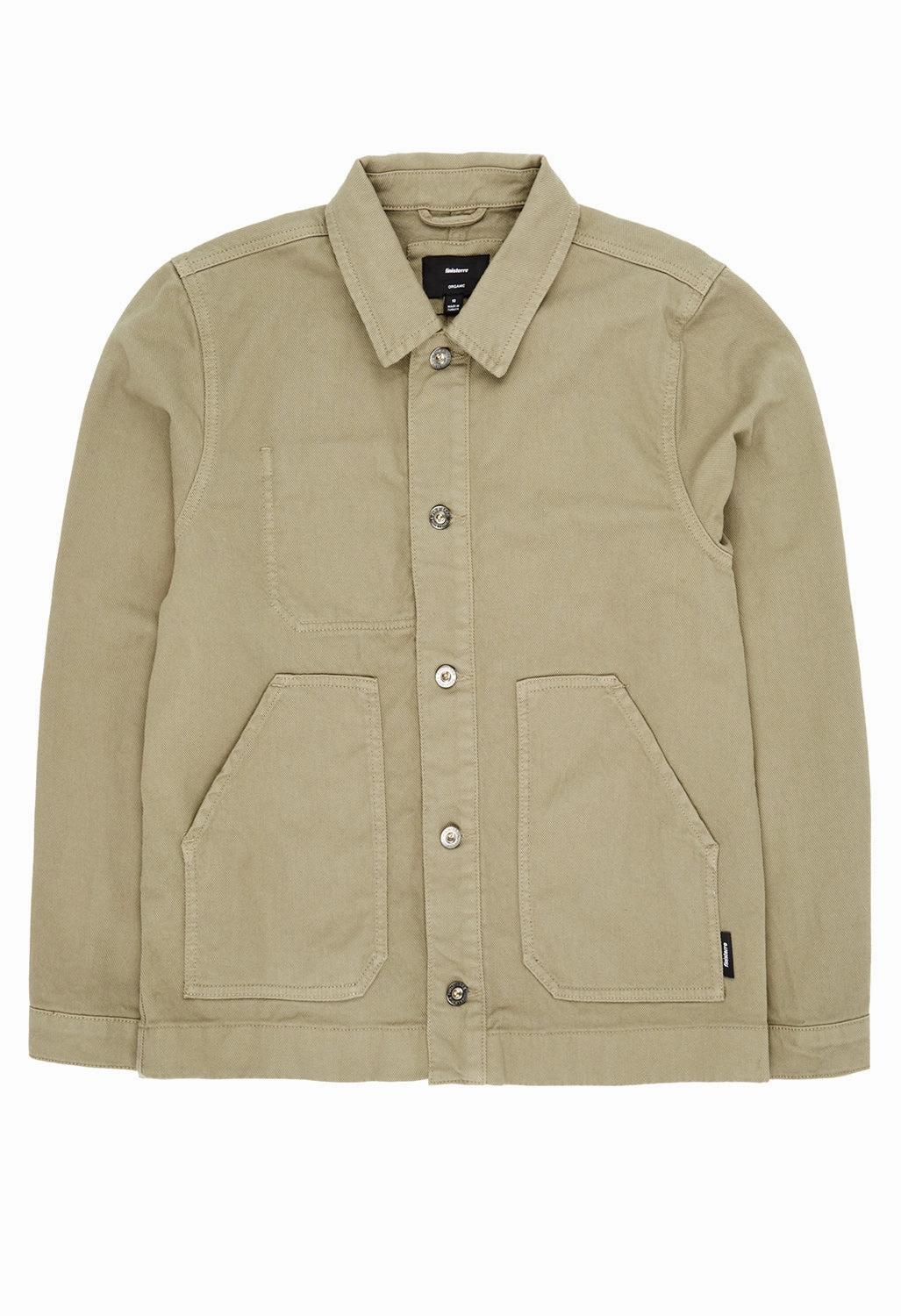 Casual Trend Asymmetric Hemline Finisterre Women's Yarrel Chore Jacket - Willow Green