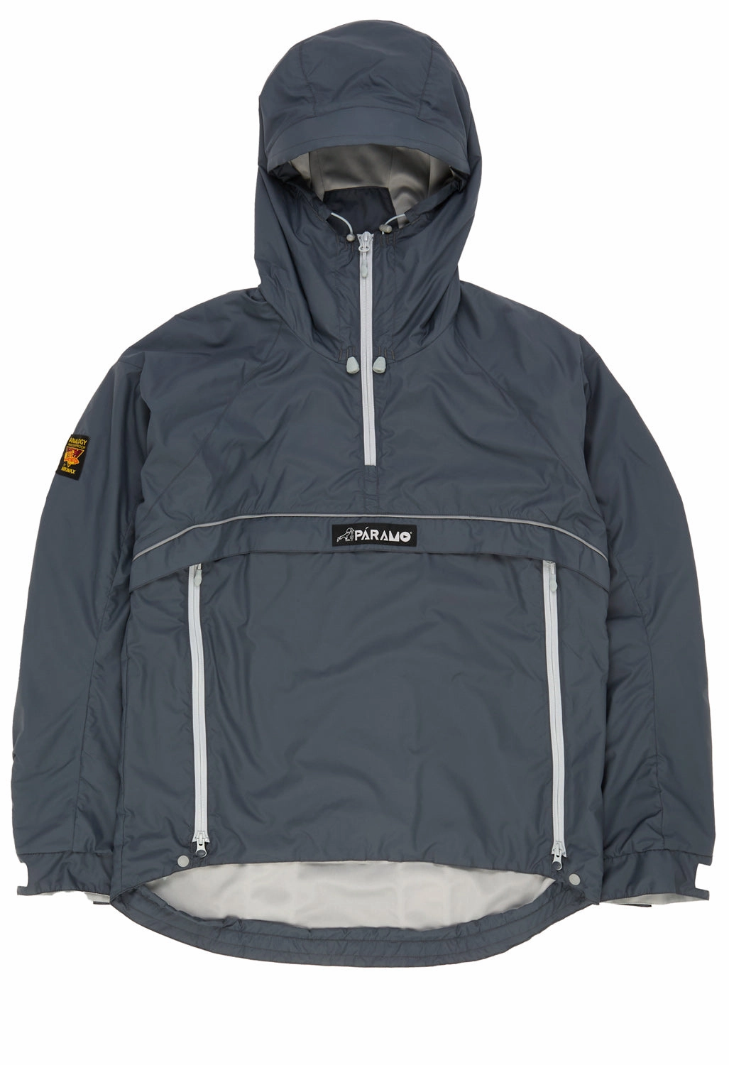 Paramo Men's Velez Adventure Light Smock - Rock Grey / Fog Grey Street Explorer Fit