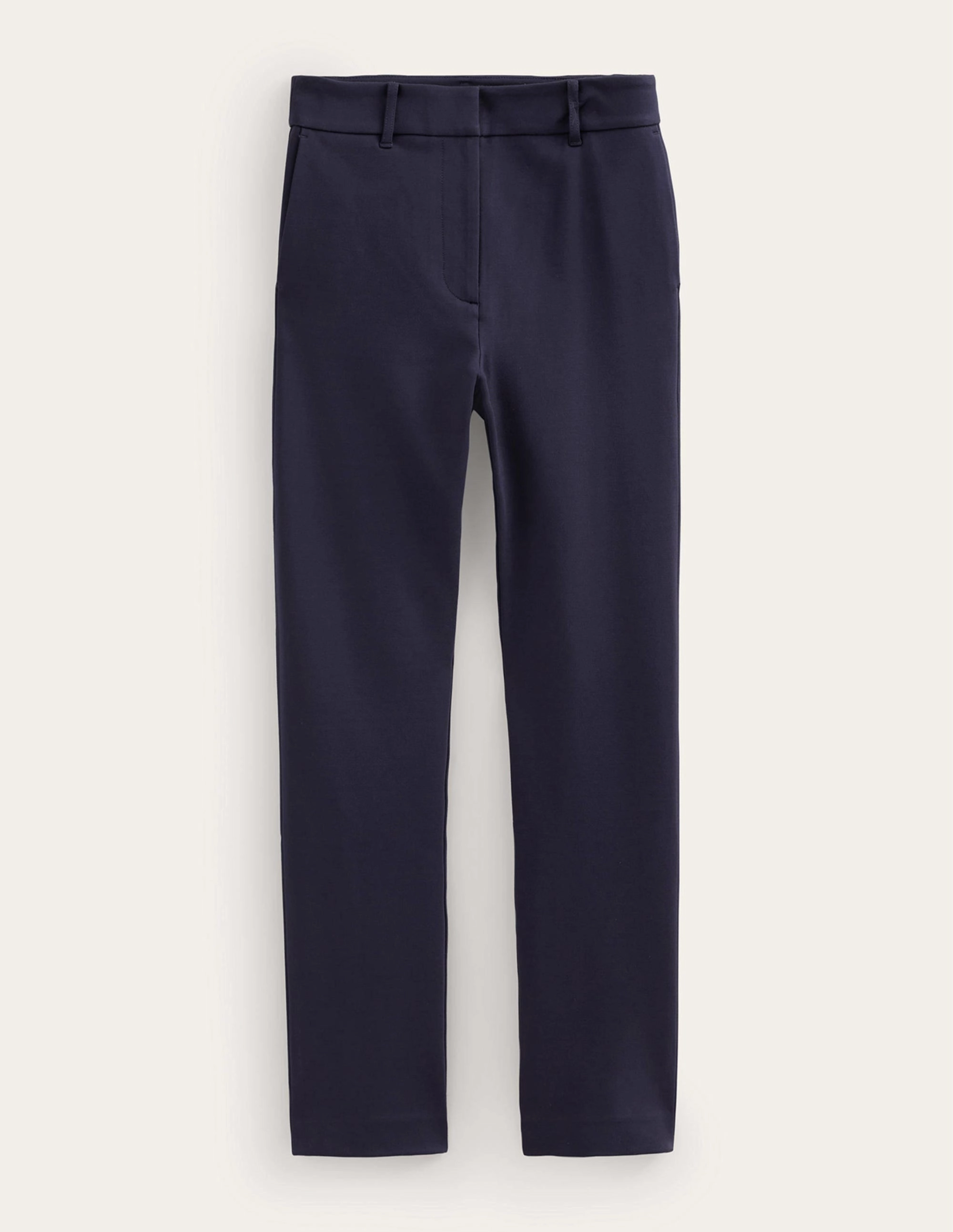 Highgate Ponte Trousers-Navy Weather Flex