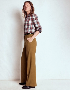 Active Design Belgravia Tailored Trousers-Tobacco