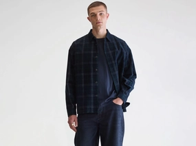 Neutral Look Flap corduroy overshirt (252 / M / CHECK A)