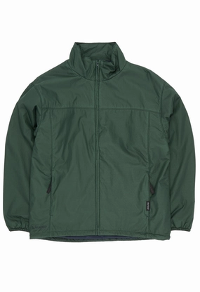 Wild Things Men's Polar Alpha Jacket - Green Hypoallergenic Fiber Filling Four Way Stretch