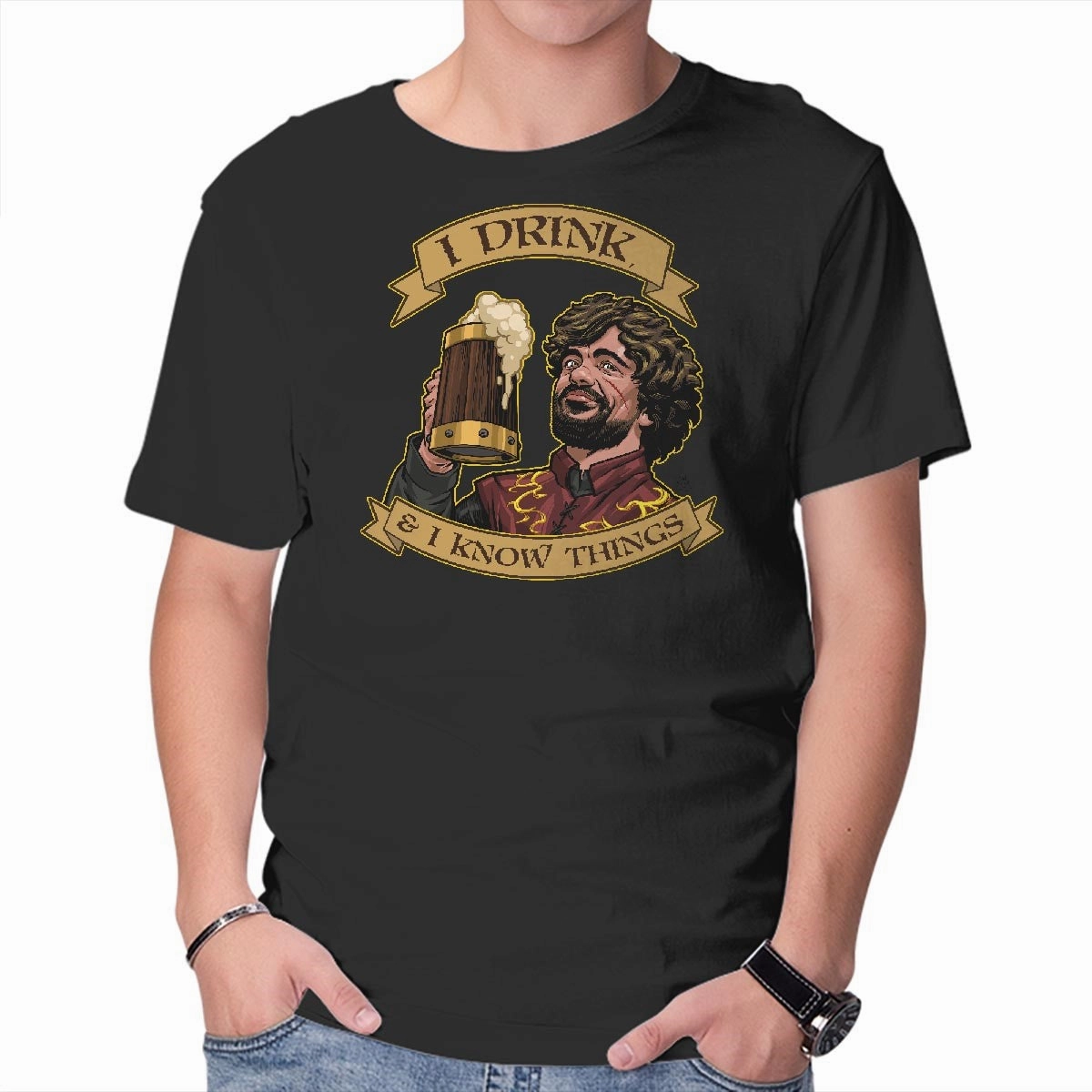 Relaxed Comfort Look Sublimation Resistant Fabric He Drinks