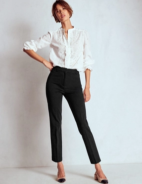 Highgate Ponte Trousers-Black Thermal regulation