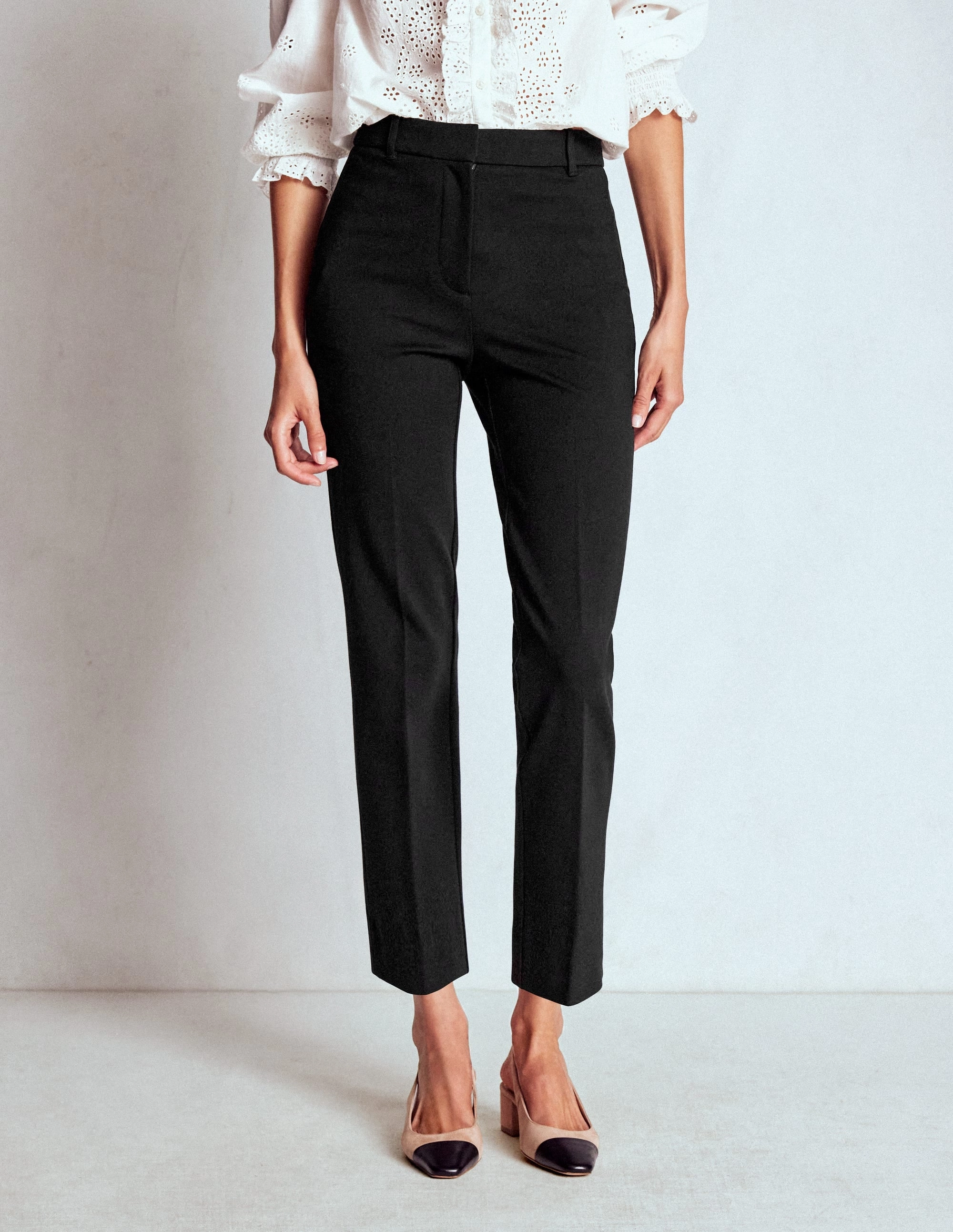 Highgate Ponte Trousers-Black All-Purpose Comfort Flexible shape