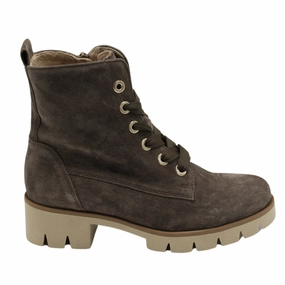 Suede Surface City Biker Bootie