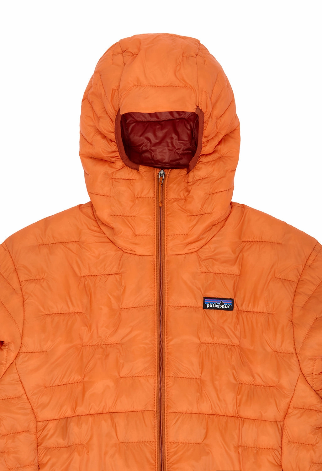 Patagonia Men's Micro Puff Hoody - Redtail Rust Multi Layer Option