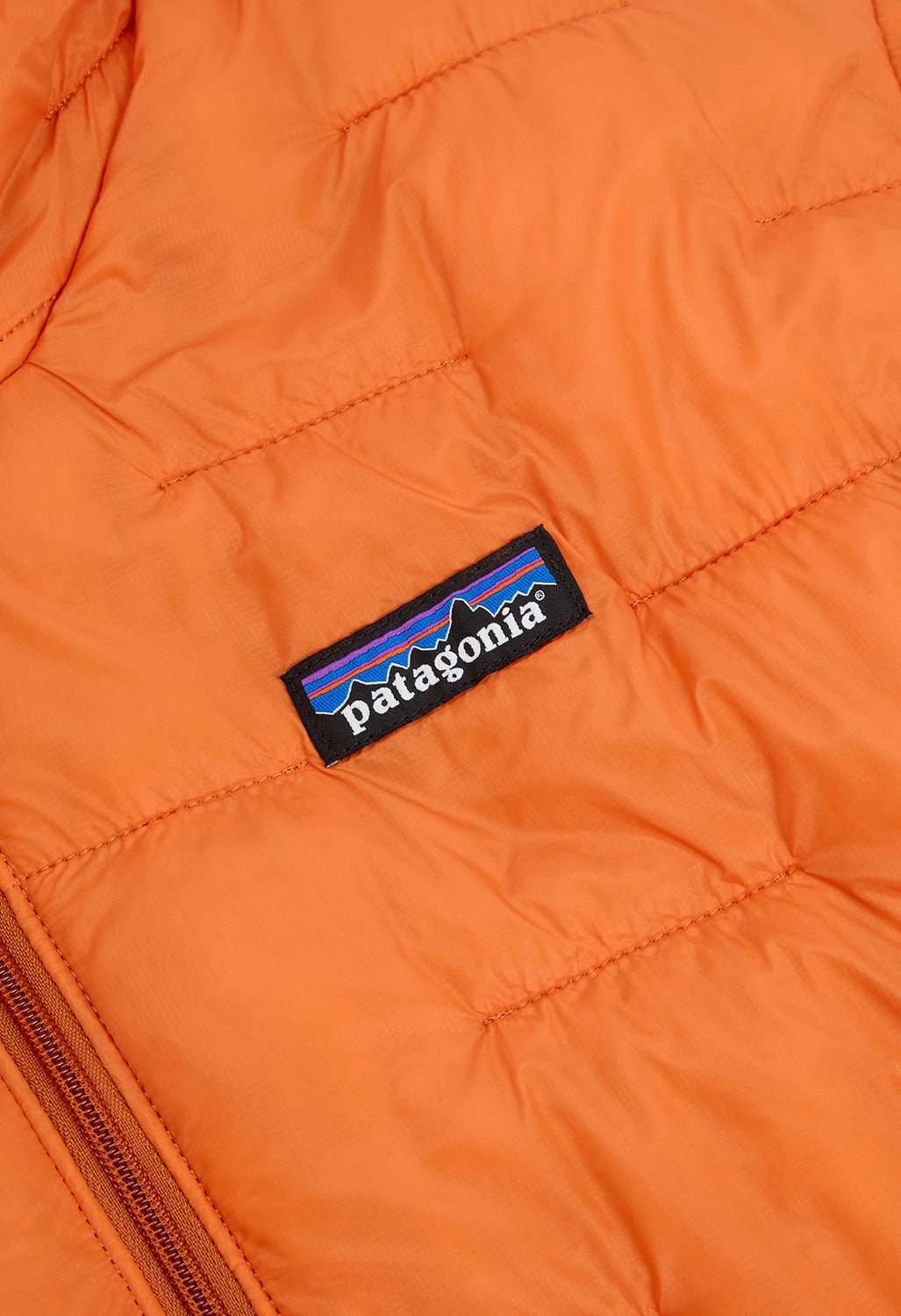 Patagonia Men's Micro Puff Hoody - Redtail Rust Stand Collar Heavyweight Warmth