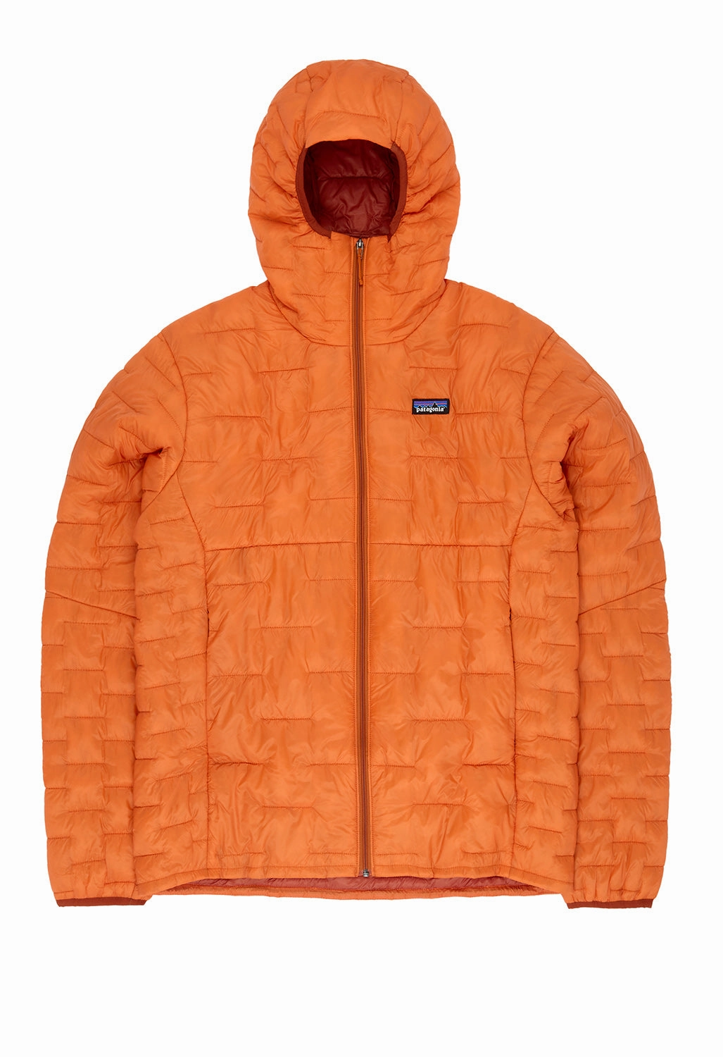 Rugged Outdoor Optimized Patagonia Men's Micro Puff Hoody - Redtail Rust